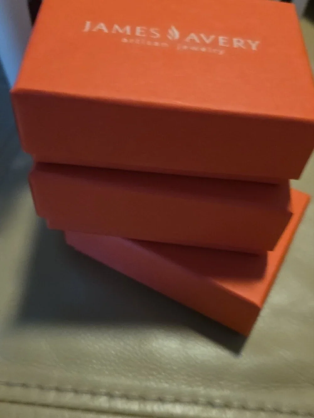 3 James AVERY Jewelry Gift Boxes